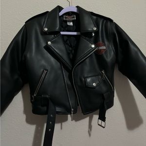 Harley Davidson Kids Leather Jacket